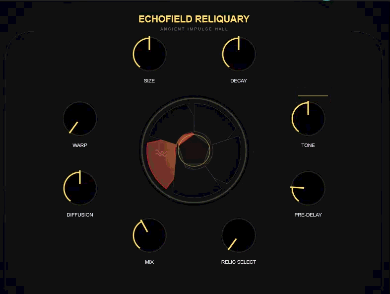 Echofield Reliquary plugin interface preview