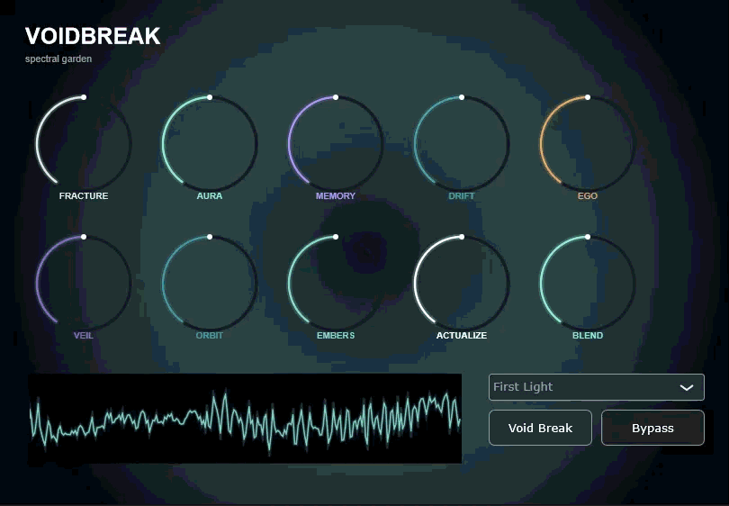 Voidbreak audio effect interface preview
